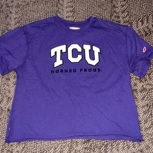 TCU Cropped Tee